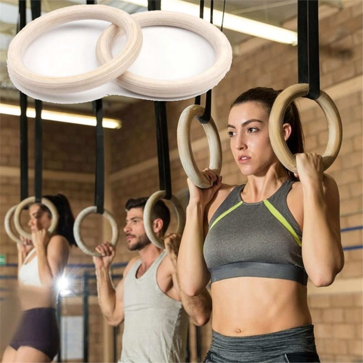 Letnia wyprzedaż: 2 sztuki dre – Gymnastic Ring Wood recenzja i cena