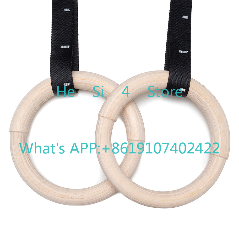 Drewniany pierścień do ćwiczeń – Gymnastic Ring Wood recenzja i cena