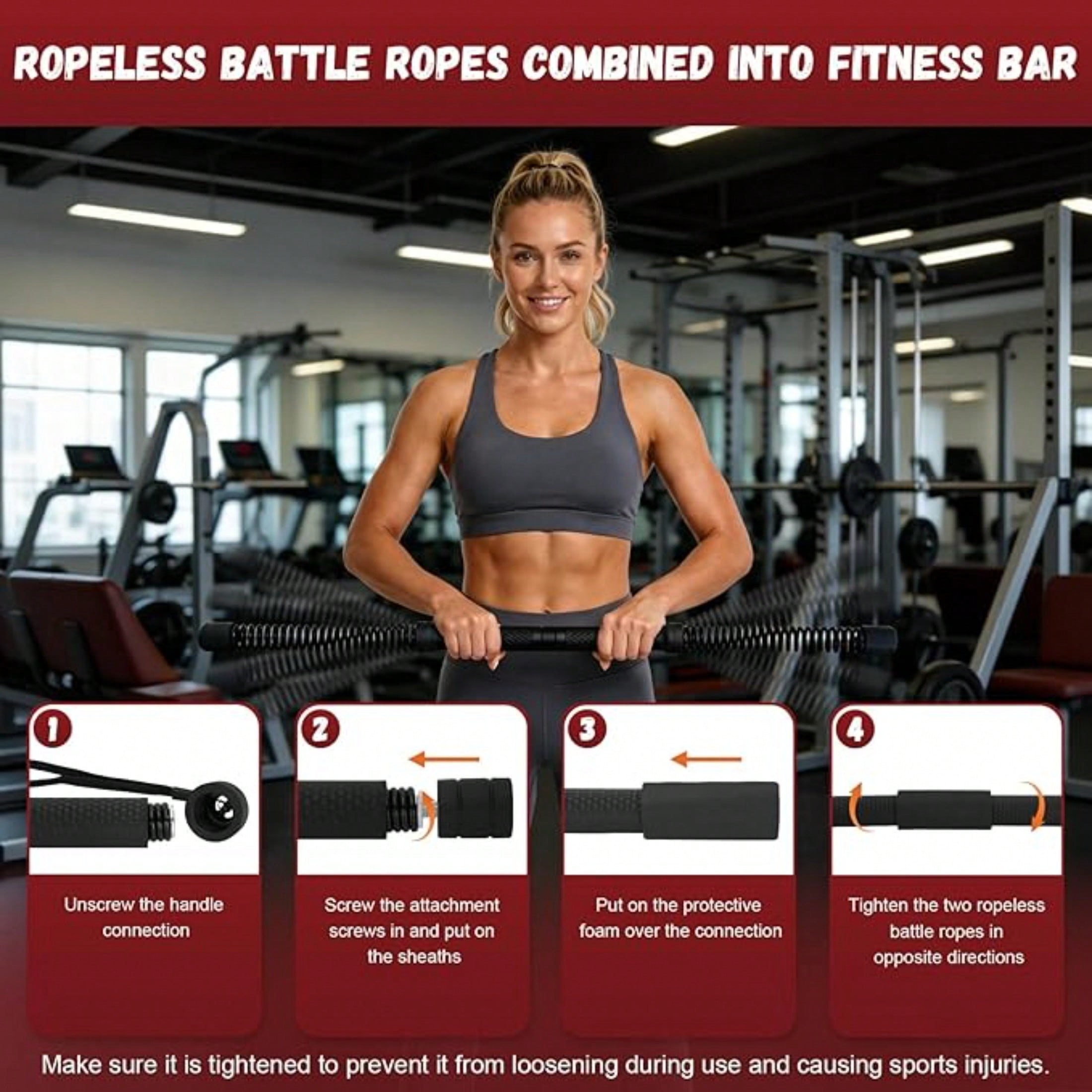 Ulepszony bezprzewodowy sprzęt – Crossfit Workout Gear recenzja i cena