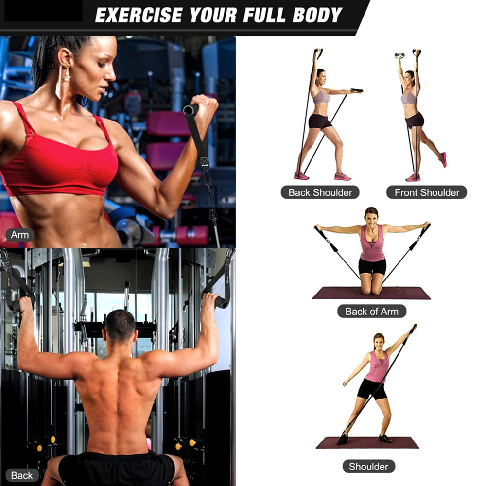 Taśmy oporowe do ćwiczeń na si – Crossfit Workout With Equipment recenzja i cena