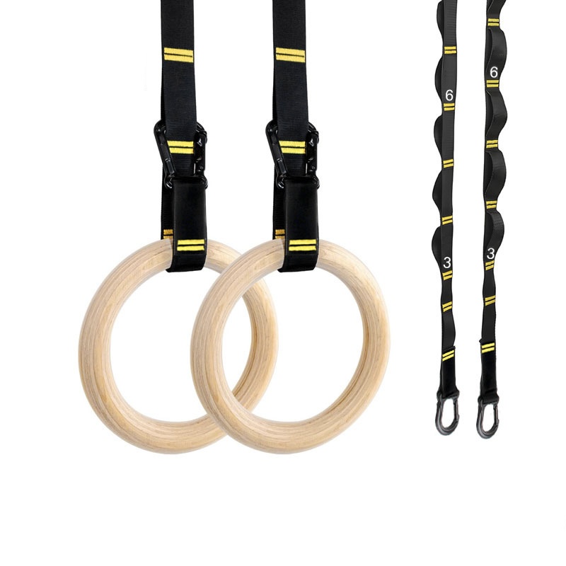 Obręcze gimnastyczne 28mm 32mm – Gymnastic Ring Wood recenzja i cena